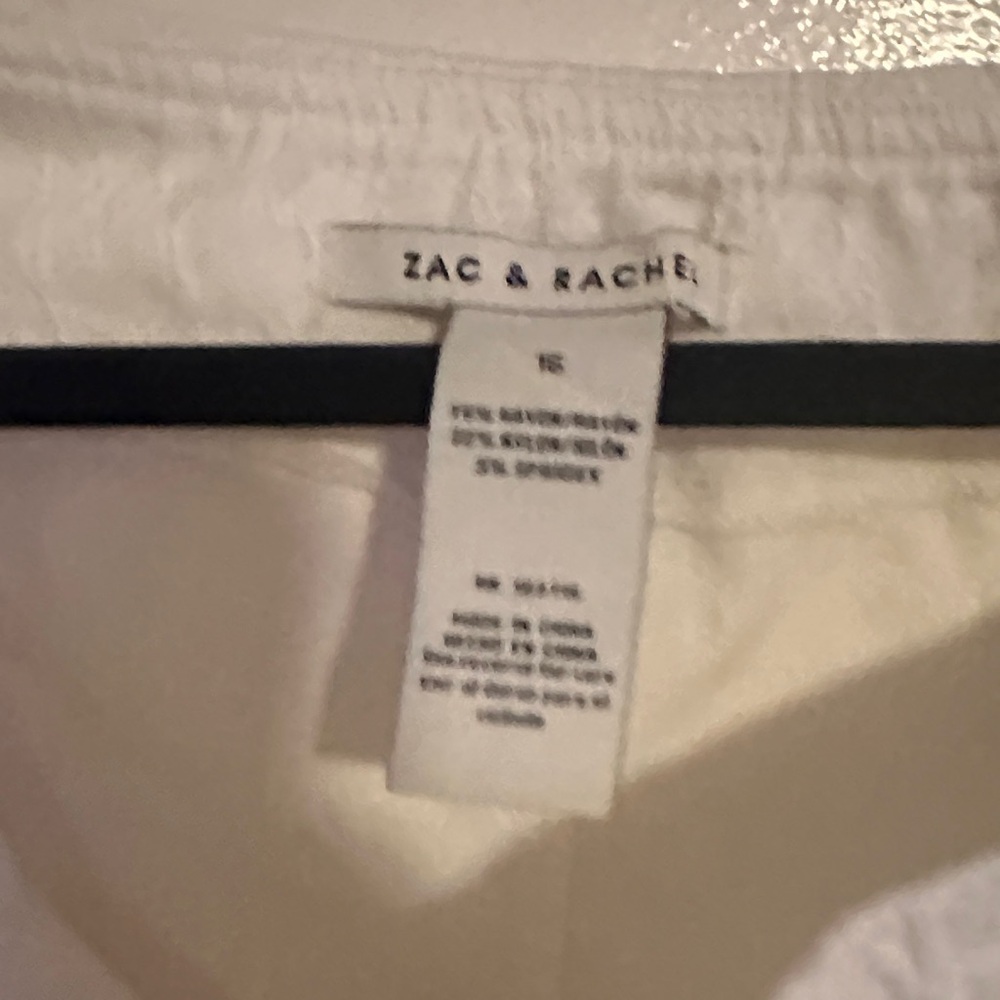 Zac & Rachel Ivory Ankle-Length Jeans - Picture 2 of 6